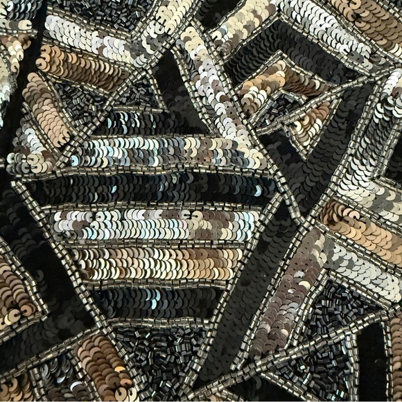 NBD Sequin Patterned Mini Skirt - Picture 7 of 8